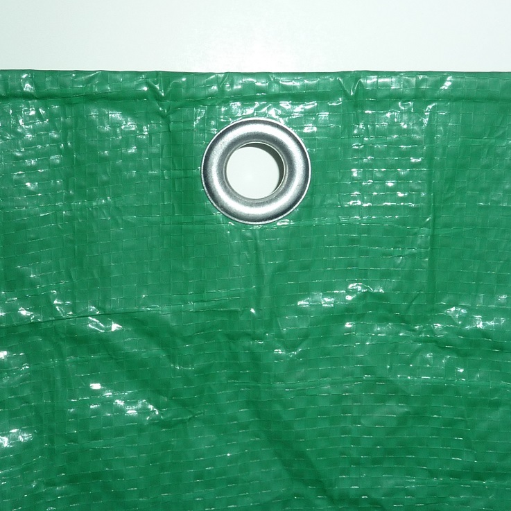 Тент полиэтиленовый утепленный 4х6м 120 г/м2 зеленые